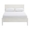 Alaterre Furniture Windsor Panel Wood Full Bed, Driftwood White ANWI2131 - alternate 6